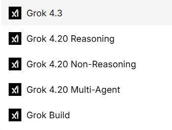 Postingan tentang model AI terbaru seperti Grok 4.3, GPT-5.5, dan Gemini 3.5 Flash yang sudah tersedia di StackAI dengan kuota gratis 500x per bulan.