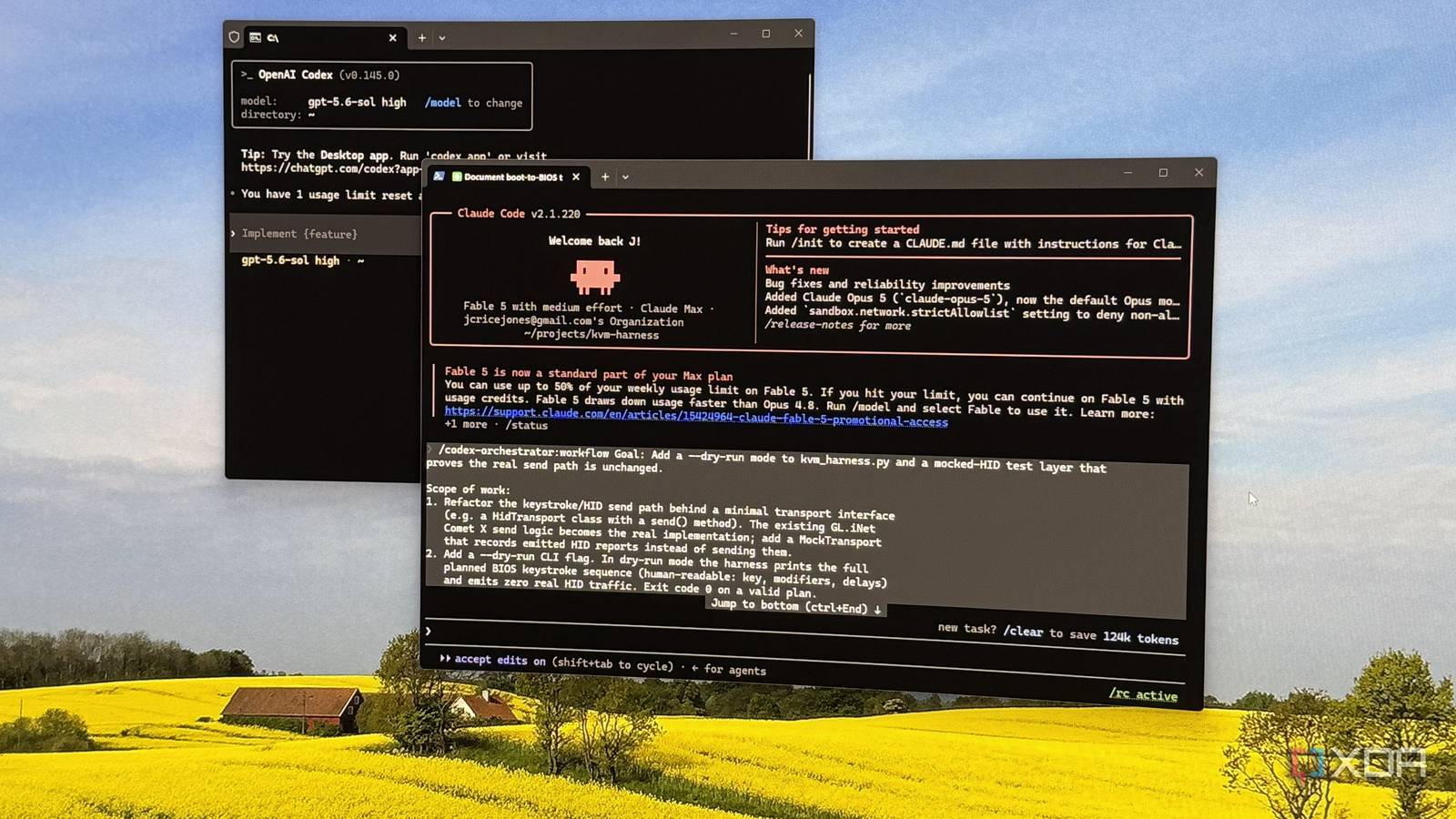 Penulis berbagi pengalaman menggunakan Claude sebagai orkestrator untuk agen-agen Codex dengan pendekatan 'trust, but verify' di mana agen juga ikut melakukan verifikasi.